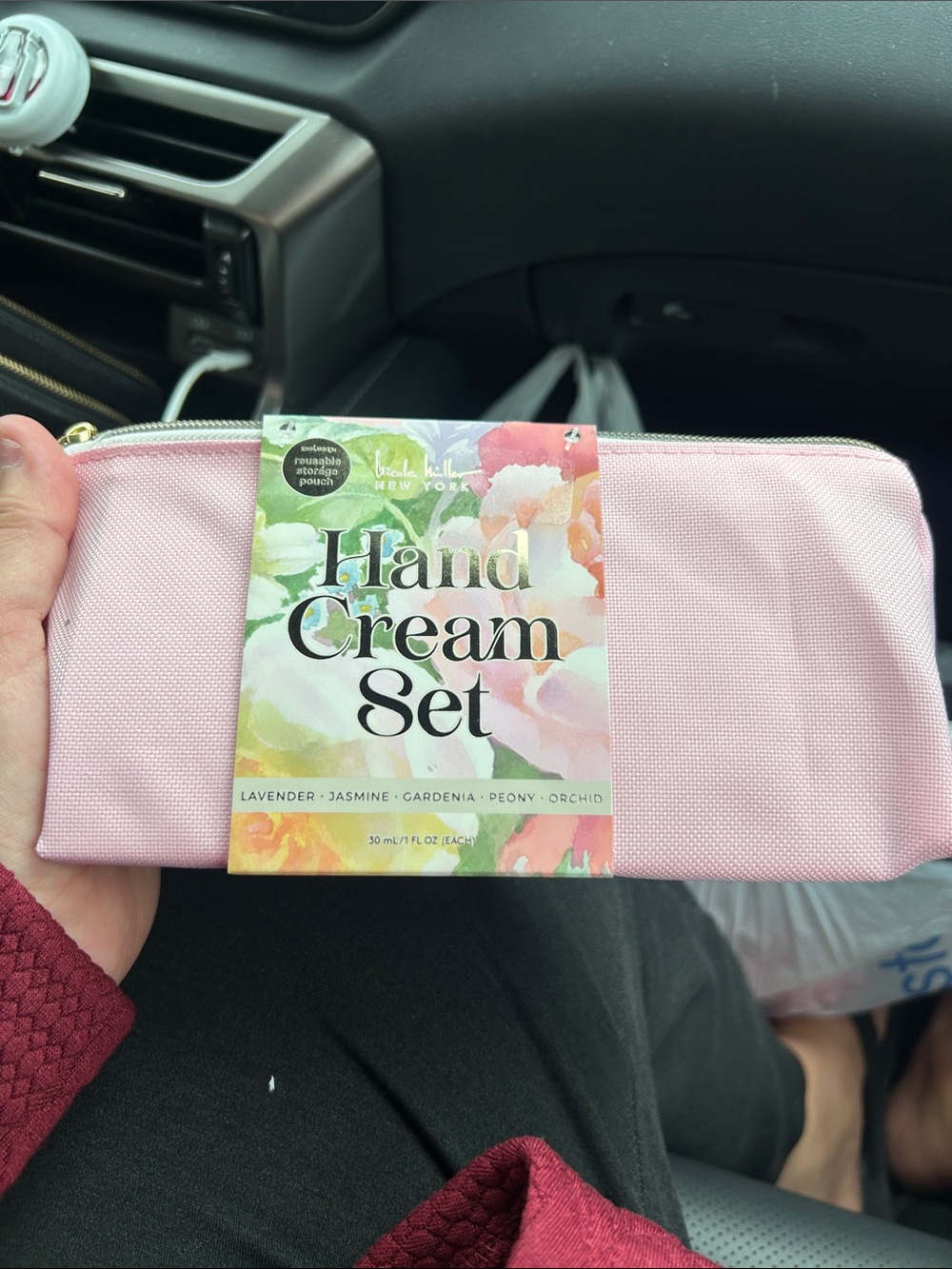 Hand Cream Set Pouch - Pink